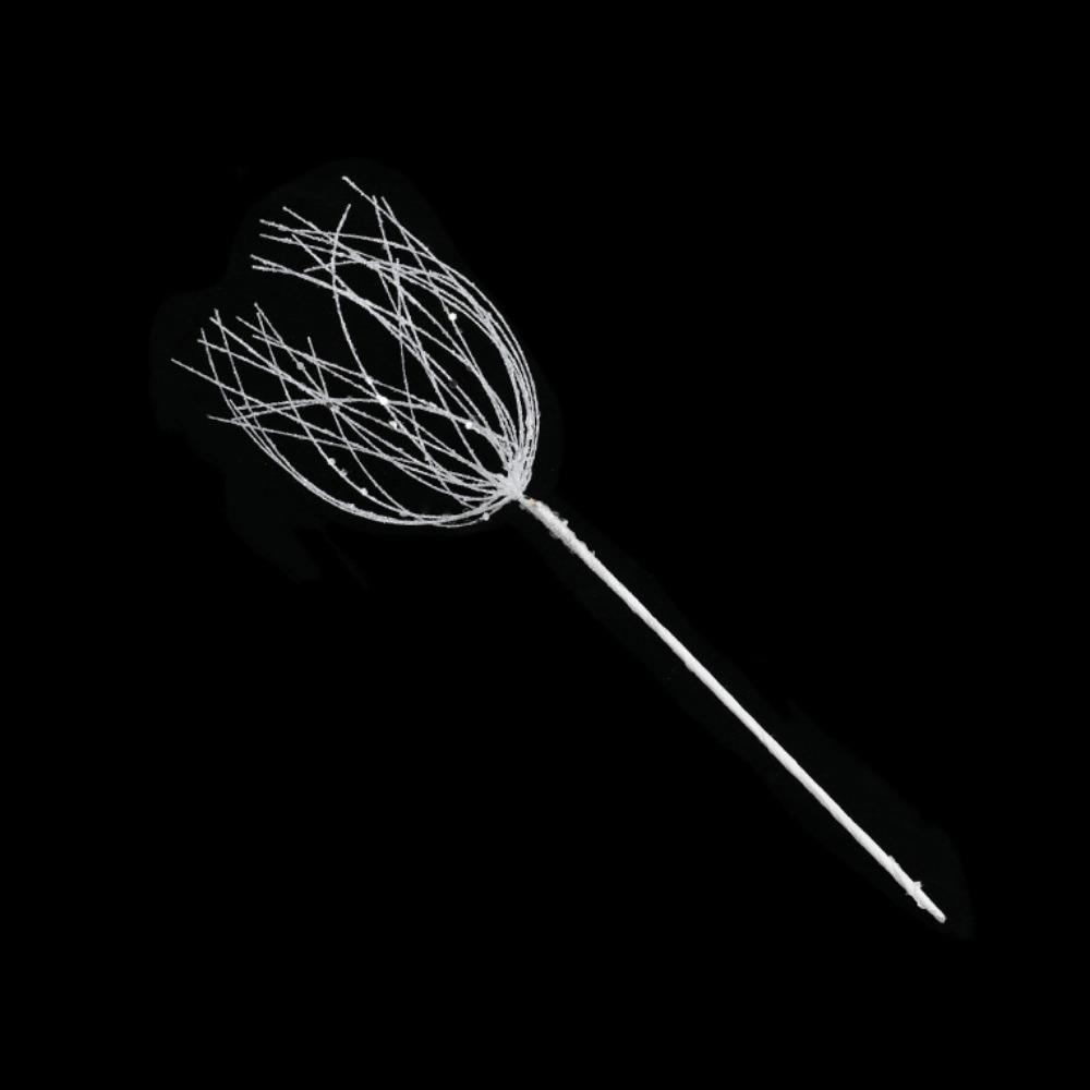 32CM Xmas Tree Filler Picks Sparkling Powder Firework Glitter Stems New Year