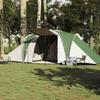 VidaXL Dome Family Tent 6 Person Green Waterproof, Tent, Camping Shelter, Garden Shelter, Camping Tent, Shelter 4009386
