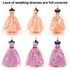 Barwawa Doll Clothes 30cm Doll Clothes Doll Dresses 52 Sets 3 Clothes 14 Dresses 3 Swimsuits 10 Pairs Shoes Computer Hanger and 22 Accessories for
