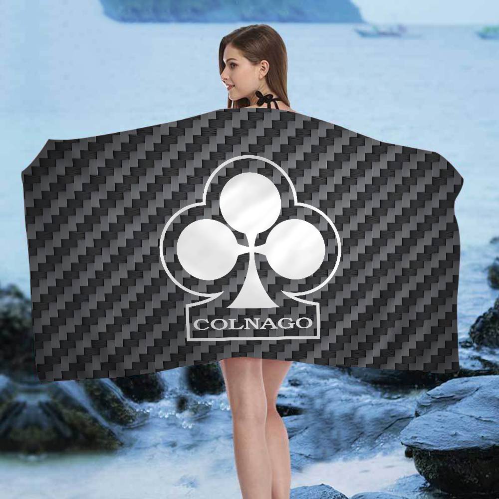 Colnago Logo Beach Towel Colorful Bath Towels For Girl Microfiber Quick Dry Sand Free Beach Yoga Spa Gym Pool
