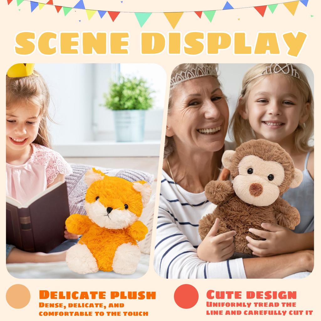 Детская плюшевая игрушка кукла, очаровательный подарок для детей, мягкая игрушка в виде животного