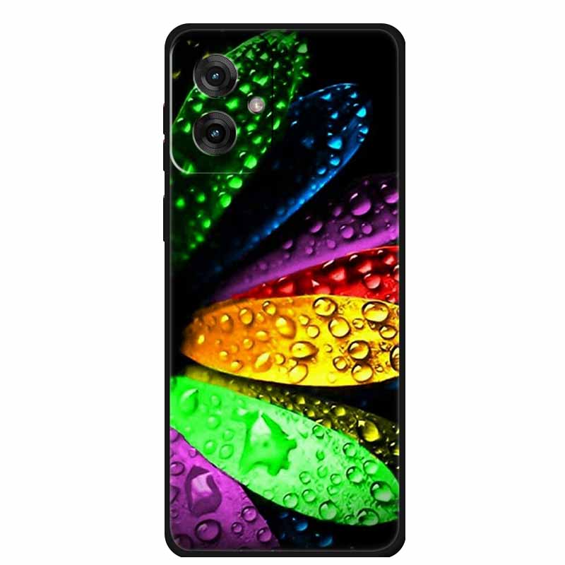 Phone Case For Motorola Moto G 55 85 75 35 TPU Cover Bumper Colourful Shield For Funda Motorola Moto G75 G85 G35 G55 Capa Cases
