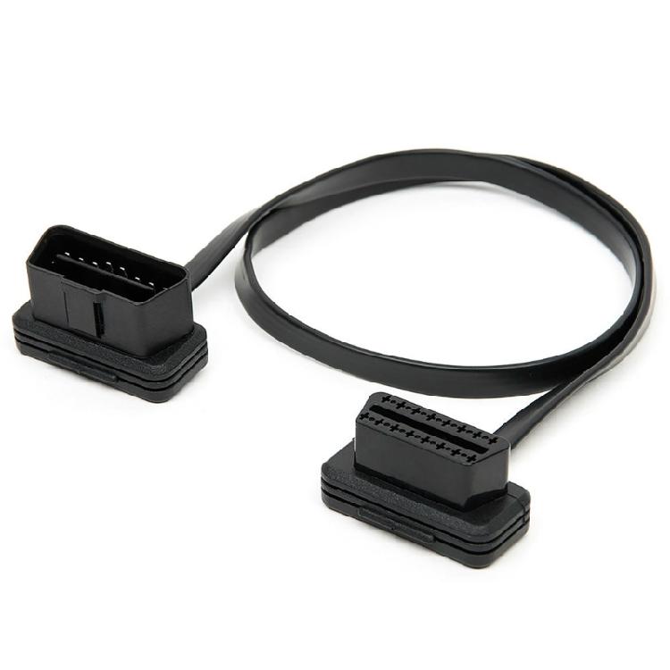 Диагностический удлинитель для автомобиля Адаптер OBD OBDII OBD2 Штекер на Розетку 16-контактную