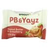 Sprout Organics PB & Yayz, Organic Snacking Sandwich Bars, Peanut Butter and Strawberry Flavor, 5 Bars, 1.02 Oz (29 G) Each