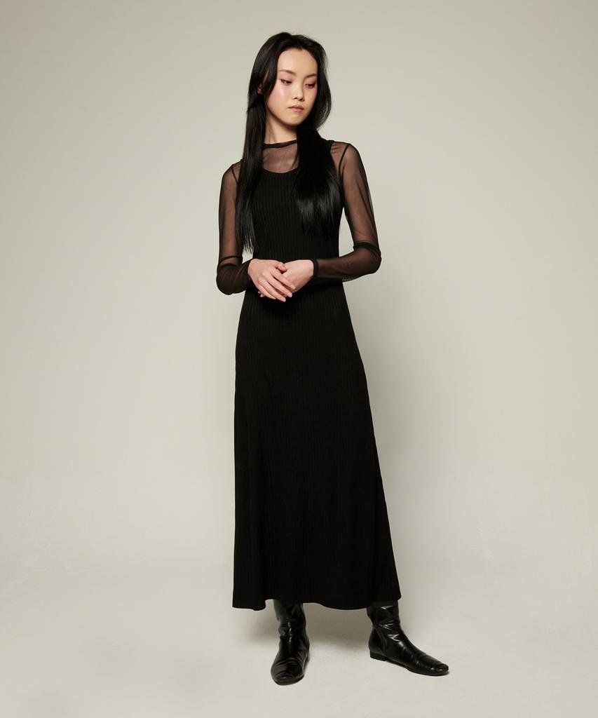 BOWLLOON Mesh T-Shirt (Black)