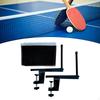 Pingpong Net with Clamps Table Tennis Clamp Post Set Nonslip Easy Setup Screw On Brackets for
