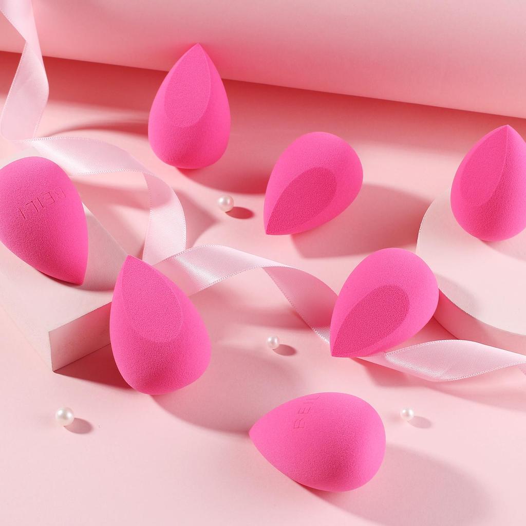 BEILI Женская косметическая пуховка для макияжа, губка для тонального крема, губка для пудры, косметические инструменты, аксессуары для макияжа, для влажного и сухого использования