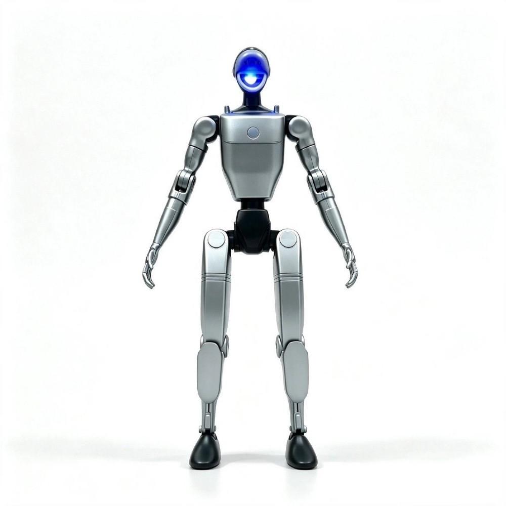 Multi-joint Valentine’s Day Confession Robot Toy Durable Movable Joint Desktop Ornament  for Kids