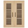 Wall Cabinet in Sonoma Oak 69.5 x 34 x 90 cm