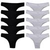 Panties for Woman Cotton Sexy Underwear Ladies Bikini Girls Briefs Soft Knickers Low Waist Intimates Lingerie  10Pcs/set