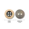 Solid Wood Shirt Button Shirt Wooden Button Children Baby Clothes Cardigan Shirt Decorative Round Buttons