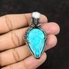 Tibetan Turquoise Copper Pendant Copper Wire Wrapped Jewelry Gemstone Copper Jewelry Rainbow Moonstone Jewelry Gift For Mother Gift For Her
