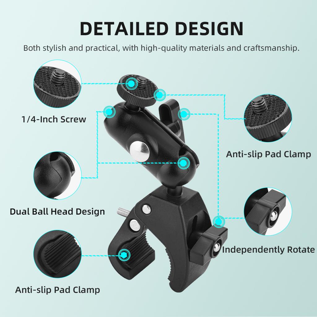 Адаптер для крепления на велосипеде для пульта дистанционного управления Air 3/Action 2/Pocket 3, кронштейн для крепления на велосипеде, основание для пульта дистанционного управления, аксессуары