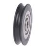 6*39*8Mm U Groove Over Line Wheel Rubber Wrapped Plastic Nylon Bearing Roller