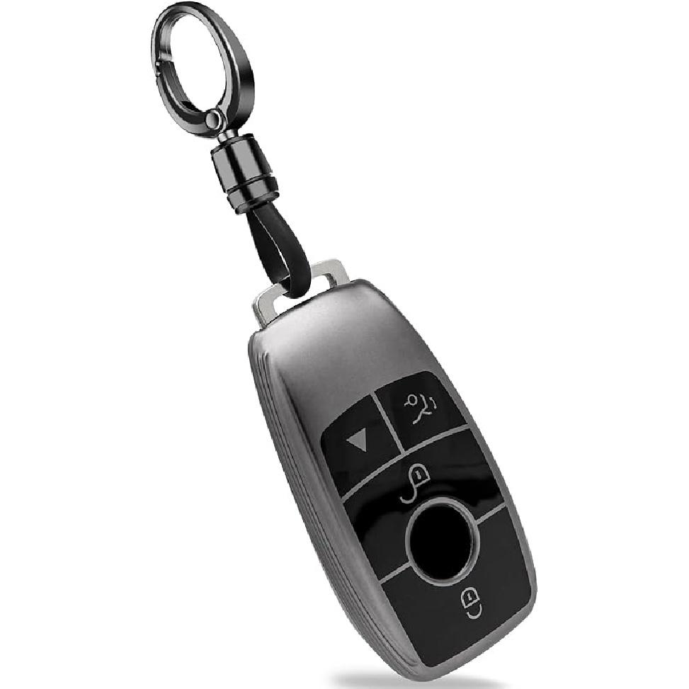 Чехол для брелока для Lexus, чехол для брелока, совместимый с Lexus UX200 UX250h LS500 LS500H LC500 LC500h ES300h F-Sport ES350 GX 460 Premium Soft TPU 2024 года выпуска.