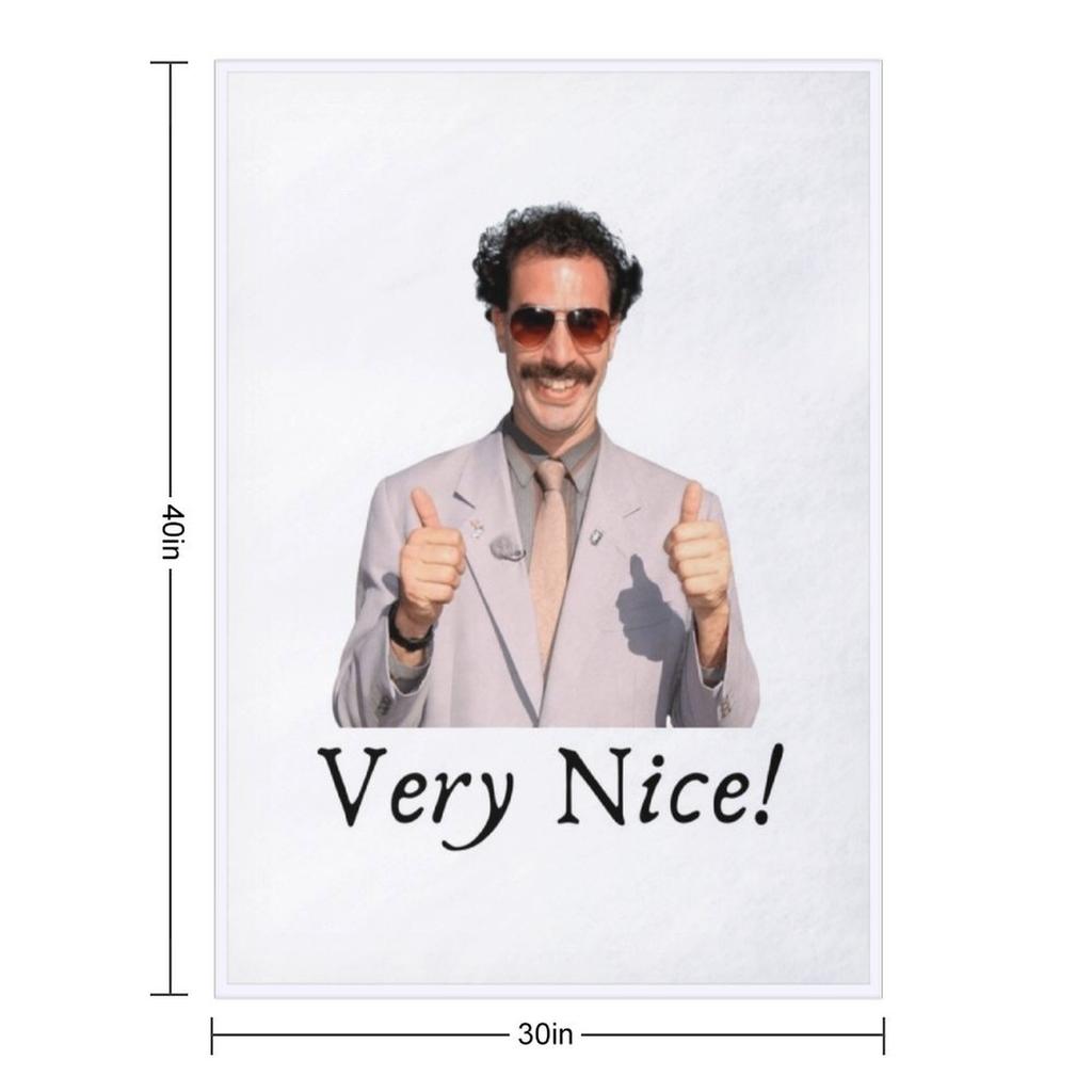 Borat Throw Blanket Soft Big Designers Luxury Designer Fashion Sofas Blankets