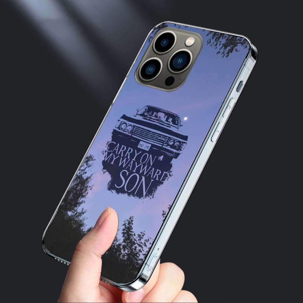 Babaite Supernatural SPN Чехол для телефона Дин и Сэм для Apple iPhone 16E Capa 15+ 14 Plus 17 Air 16 Pro Max 12 Pro Милый 13 Mini