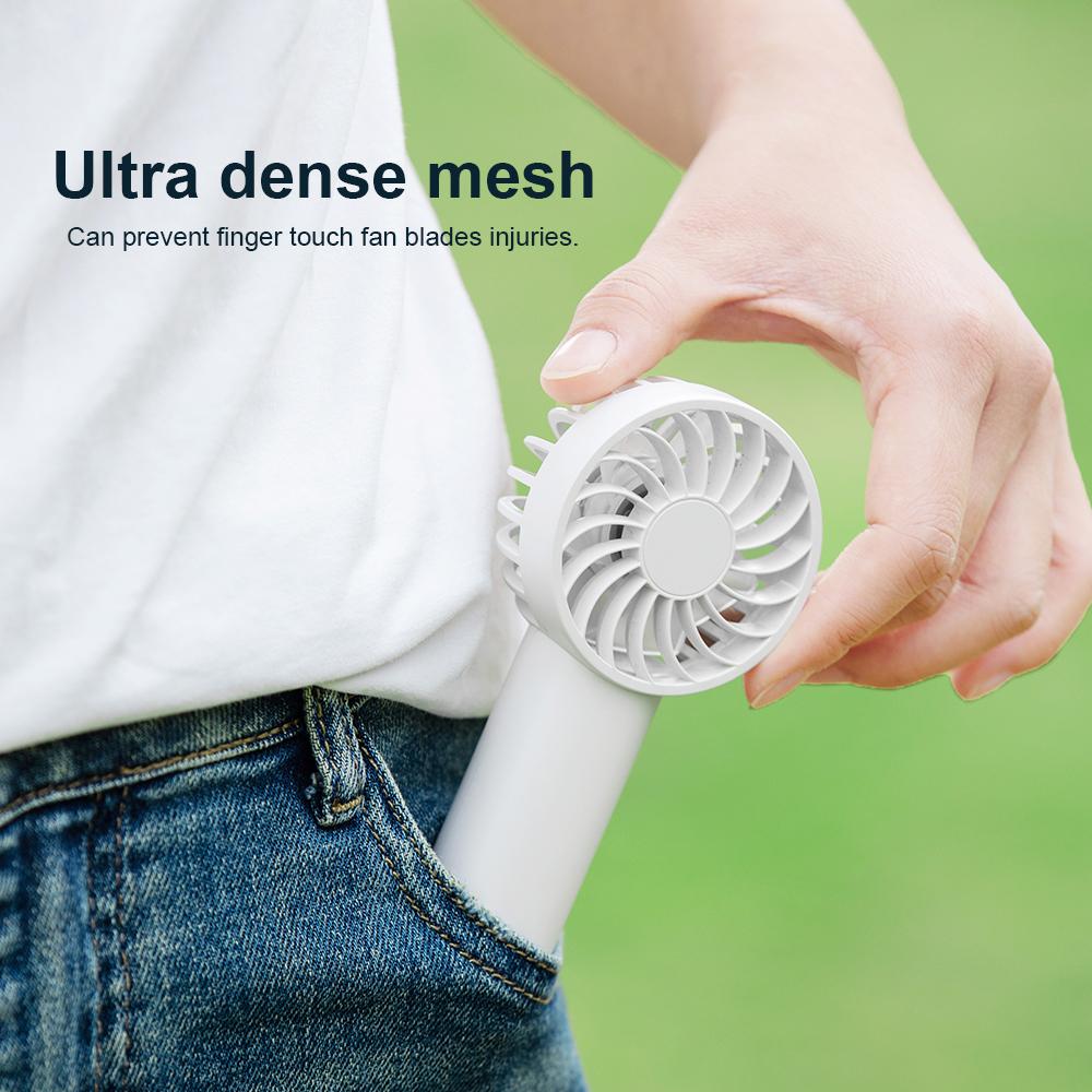 IMYCOO New Arrival Rechargeable Mini Handheld Portable Fan Hot Selling Summer Electric Cooling Handy Fan Hand Held