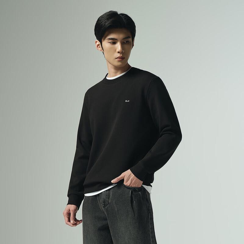 Lilang Men's Casual Crew Neck Loose Sweatshirt