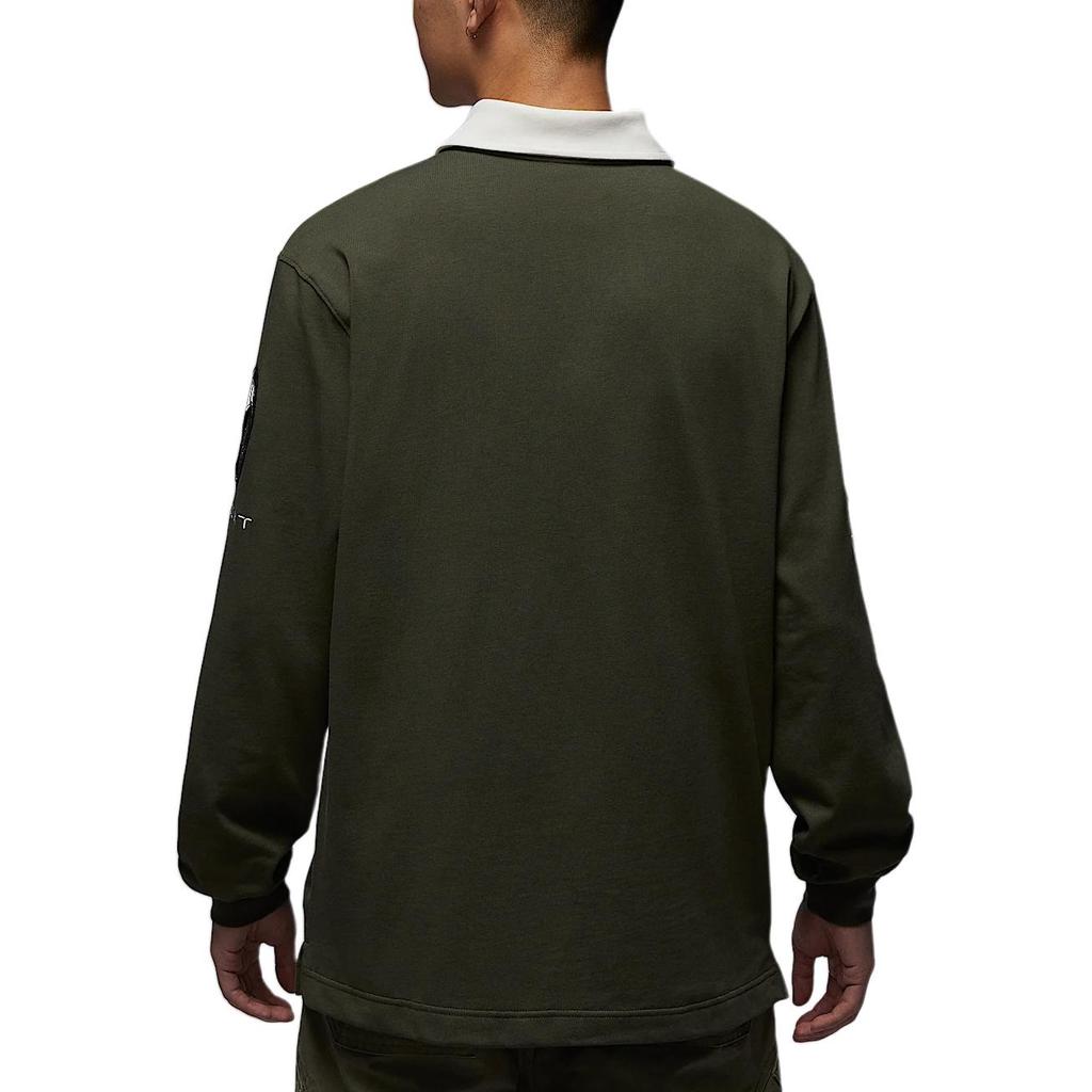 JORDAN Essentials Men's Long Sleeve Rugby Top HF9324-325