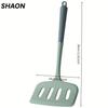 Силиконовая прорезная лопатка SHAON, Лопатка для тамагояки, Лопатка для переворачивания стейков и рыбы, Лопатка-перевертыш, Кухонная лопатка, Многофункциональная силиконовая лопатка