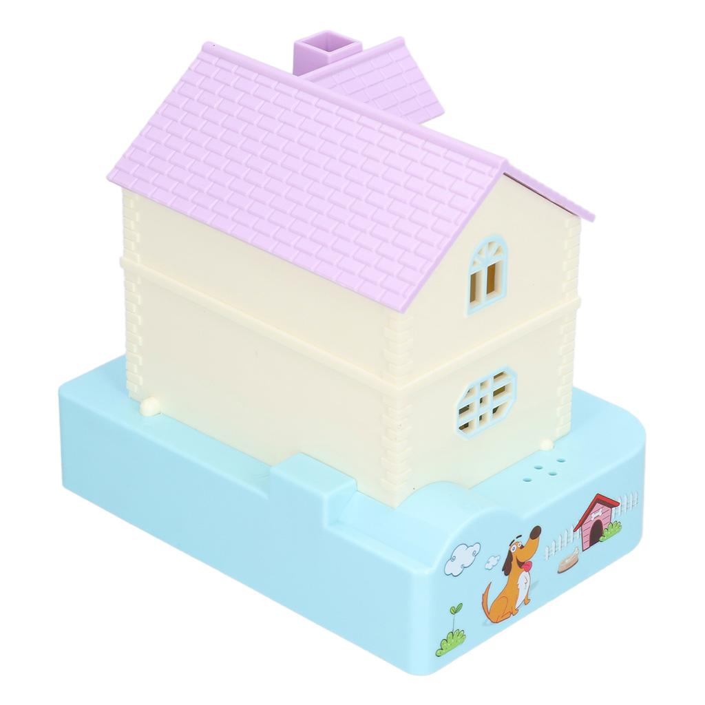 Копилка для денег Doghouse, автоматическое глотание монет со световыми музыкальными эффектами, игрушка в подарок для детей, синий