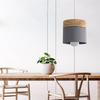 Ceiling Pendant Light with Wood Pattern , Hanging Lighting Fixtures for Living Rooms, Dining Room,