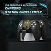 Силиконовый чехол PlayVital Runes Edition для сенсорной панели с наклейкой на упор для большого пальца и крестообразной клавишей совместим с оригинальной зарядной подставкой PS5 с чехлом