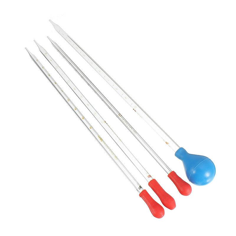 10 мл стеклянная градуированная пипетка-капельница лабораторные пипетки для переноса с резиновой головкой