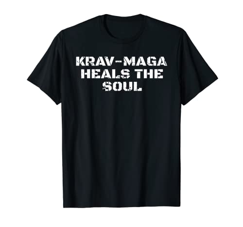Крав-мага исцеляет душу I Одежда Крав-мага Футболка