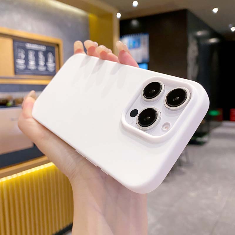 Новый однотонный чехол для телефона для IPhone 16 15 14 13 12 11 Pro Max 16Pro Мягкий силиконовый Ударопрочный Защитный Аксессуары Чехол