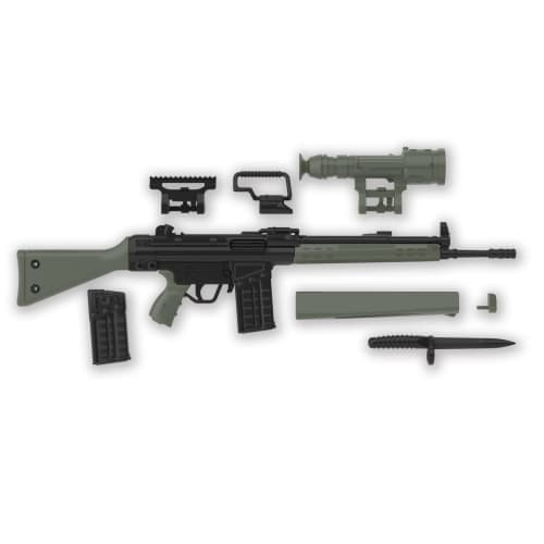 TOMYTEC Little Armory LA082 G3A3 Type Plastic Model Kit 320609