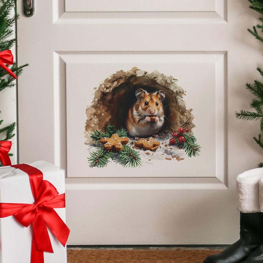 Печенье Сломанная Белка Рождество Спальня Гостиная Кабинет Фон Ландшафтный Дизайн Наклейки На Стены