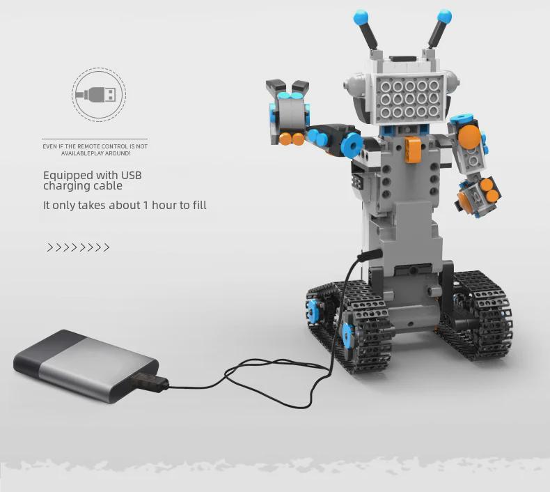 STEM Educational Robot MOC Building Blocks for Kids