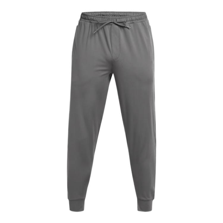 Under Armour Meridian Comfortable Fashionable Fitted Versatile Sports Long Pants Men Bottoms Gray 1386978-025
