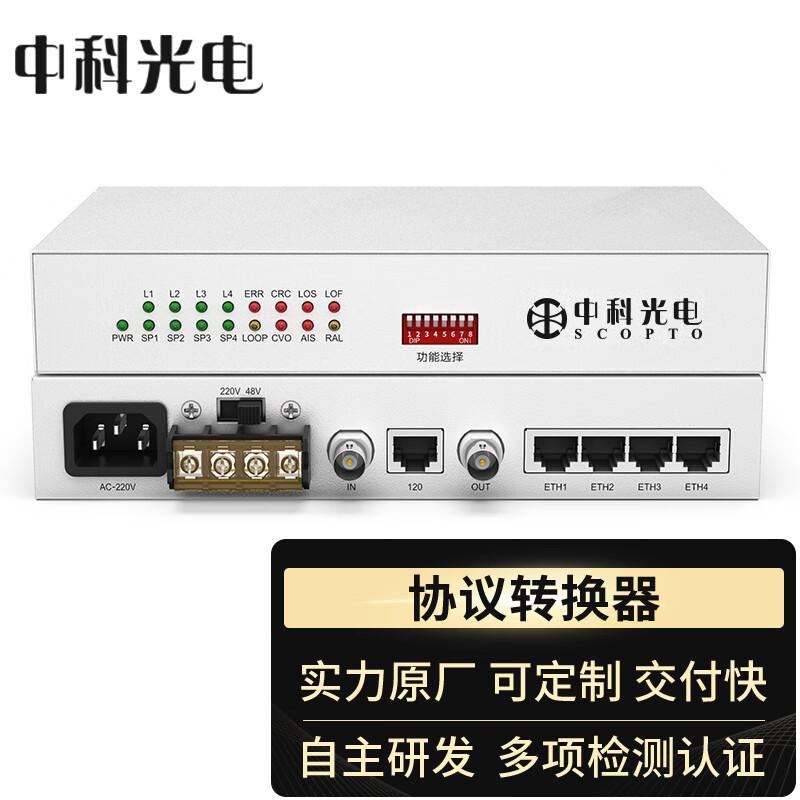 Zhongke Optoelectronics E1 Protocol Converter & Network Bridge