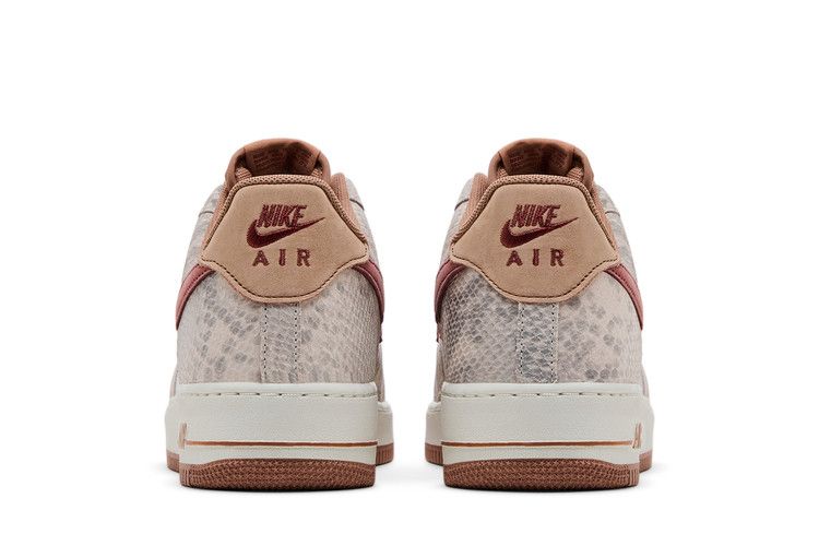 Men's Sneakers Nike Air Force 1 Low Canyon Rust Snakeskin Summit White/Canyon Rust-Sail