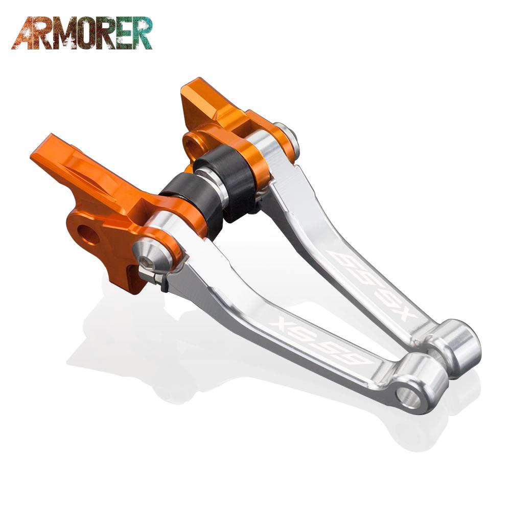 Motorcycle Accessories For KTM 65SX 65 SX  sx 65 Pit Dirt Bike Pivot Brake Clutch Levers 2014 2015 2016 2017