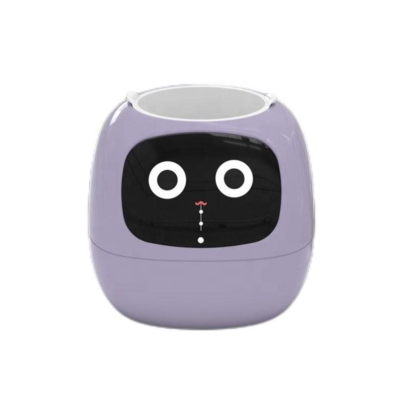 Automatic Water Absorbing Flower Pot AI Sensor Digital Pet Flowerpot Plastic Mini Plant Pot Desktop Intelligent Smart Planter