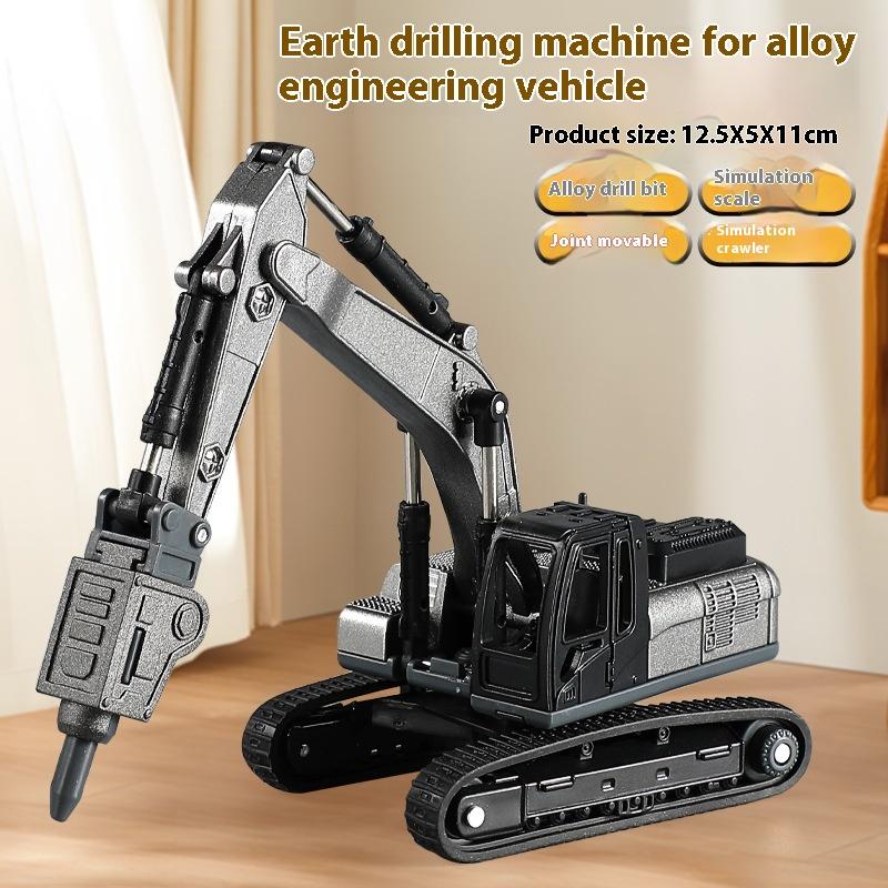 Сплав Моделирование Инженерный кран Башенный кран Модель автомобиля Подарочные украшения для торта Детские игрушки