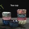 Ceramic Teacup 60ML Chinese Style Tea Cup Mini Tea Set Kitchen Dining Bar Espresso Coffee Cups Household Office Cup Tableware