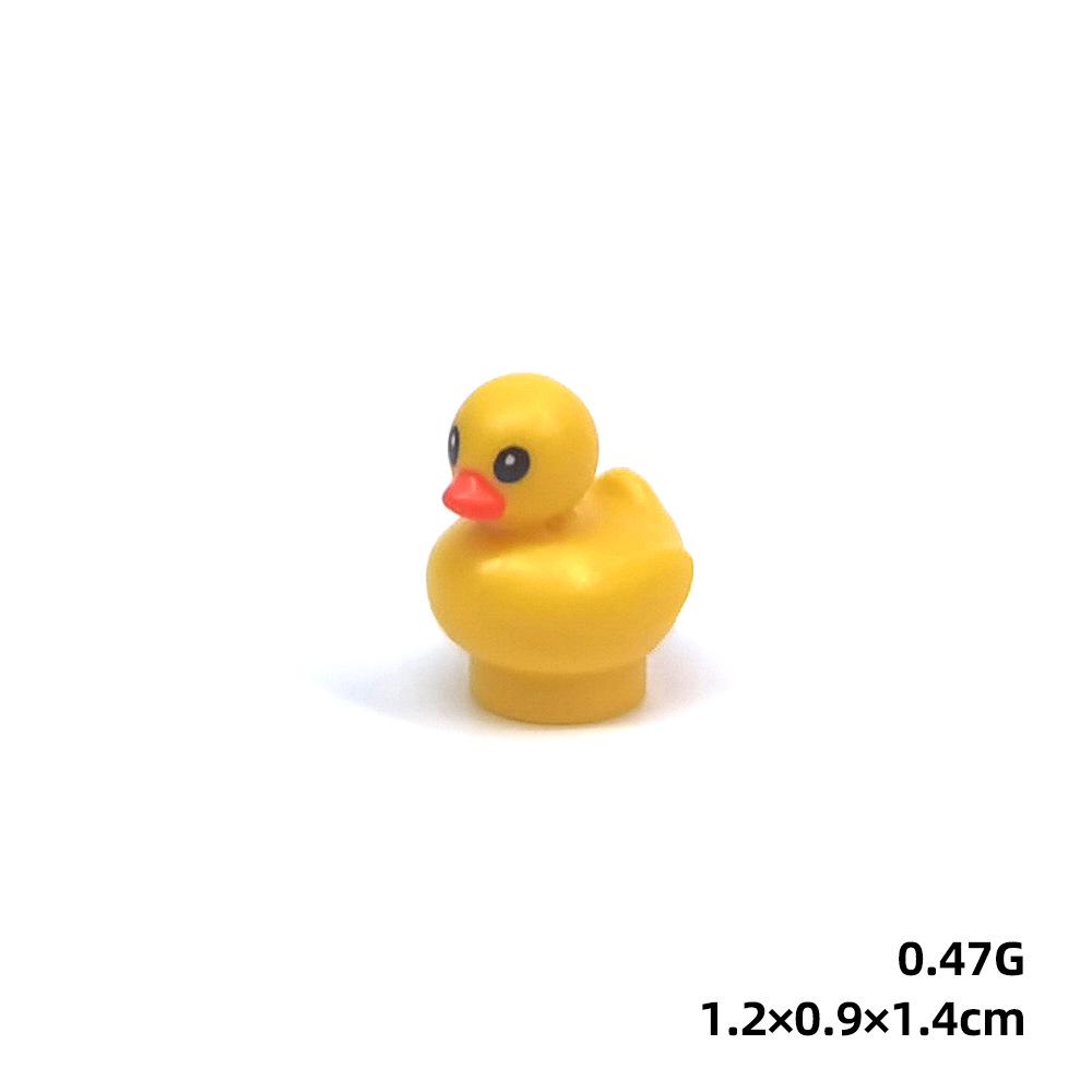 Детали для DIY с принтом животных: Коза, Чайка, Пингвин, Рыба, Овца - Совместимы с MOC Игрушками-конструкторами