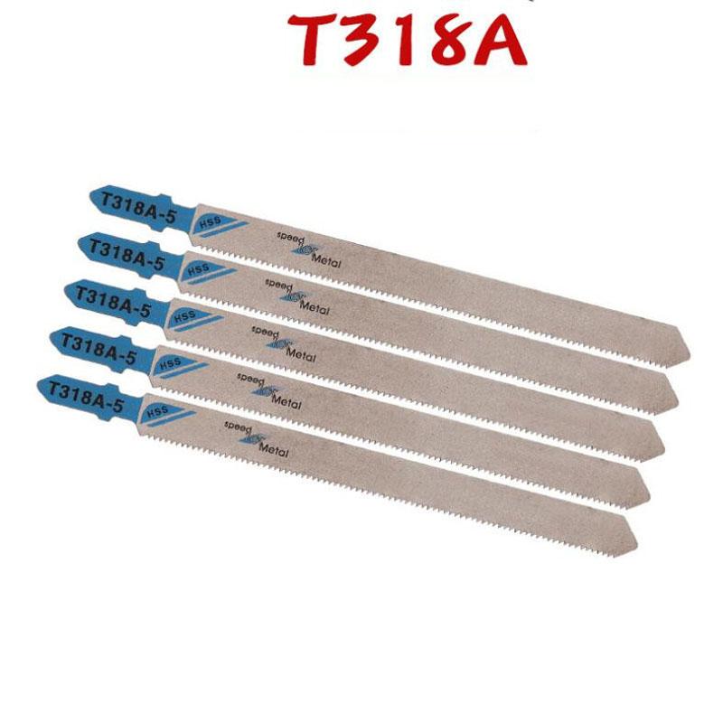 Набор из 5/10 полотен для лобзика с Т-образным хвостовиком HCS, различные полотна для лобзика по дереву, пластику и металлу для Black & Decker Metabo