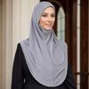 Мусульманский исламский трикотажный модальный хиджаб шарф мгновенные хиджабы головные платки для женщин длинные шарфы повязка на голову шаль боннет хиджаб для женщин