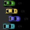 New Year Gift!!! Turbo Racing 1:76 Ultra-mini Rc Model Car Set C71/C72/C73/C74 RWD RC Car P32S P32-S 2.4Ghz Remote Controller