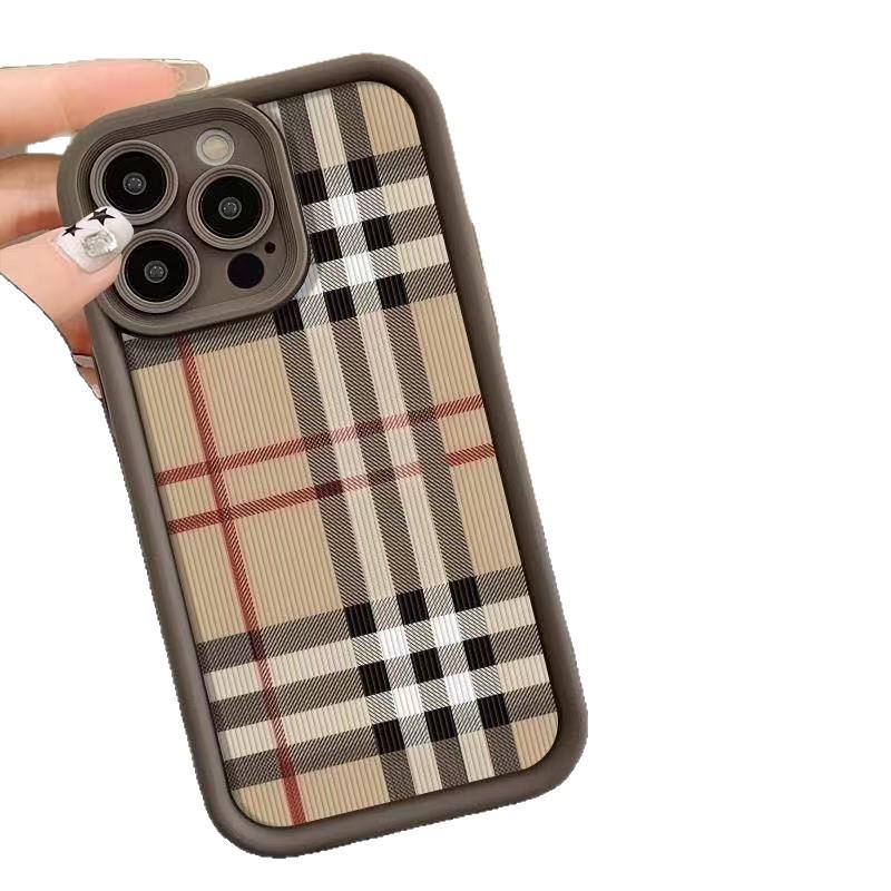 Клетчатый чехол для iPhone 12, 13/14 Pro, 16, 17, 17 Pro Max
