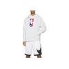 Nike Letter Pattern Printed Hoodie American Long Sleeve Sweatshirt Men Sweatshirt White DN4777-100
