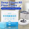 Floor Cleaning Sheets 30pcs Dissolve in Water Remove Dirt Grime for Tile Marble Wood Floor Gentle Protection Deodorize