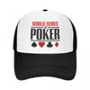 Classic World Series Of Poker Trucker Hat Women Men Personalized Adjustable Adult Card Game Baseball Cap Hip Hop Snapback Caps