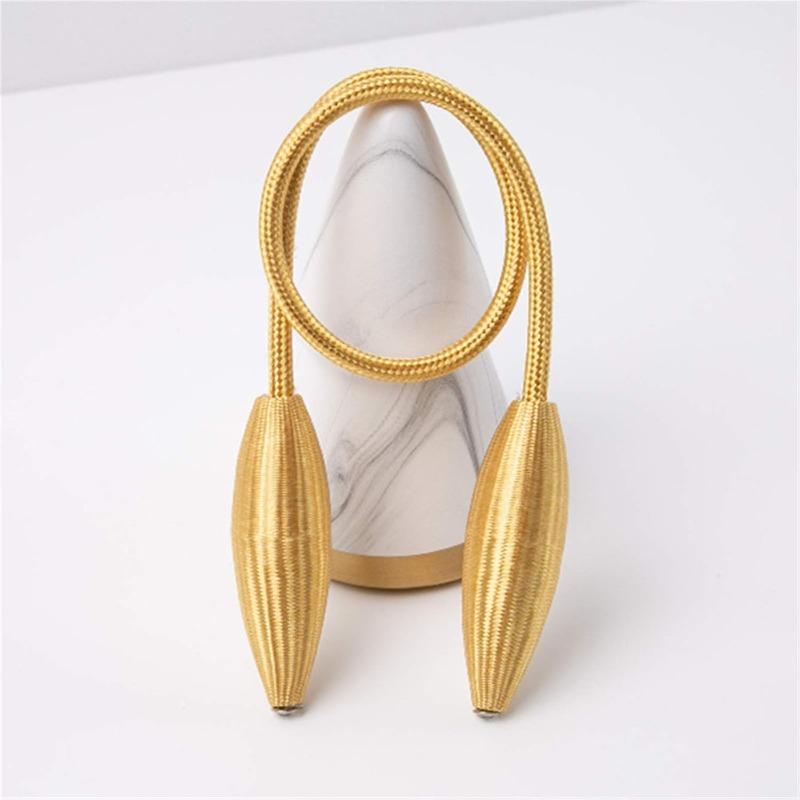 2-Pack Curtain Holdbacks Curtains Tiebacks Home Decorative Window Drape Twist TieBacks Random Modelling Curtain Holdbacks